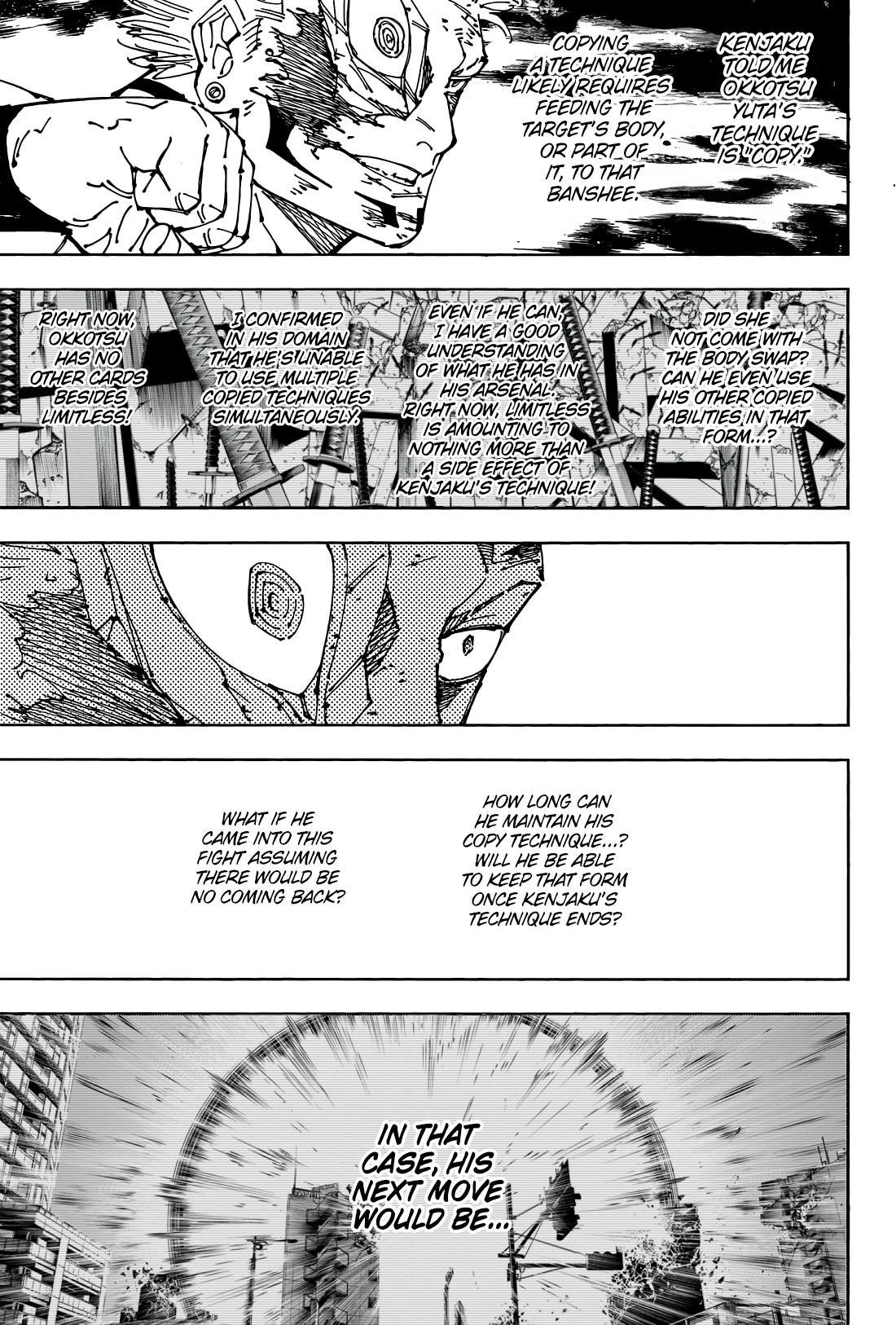 Jujutsu Kaisen Chapter 262.5 8